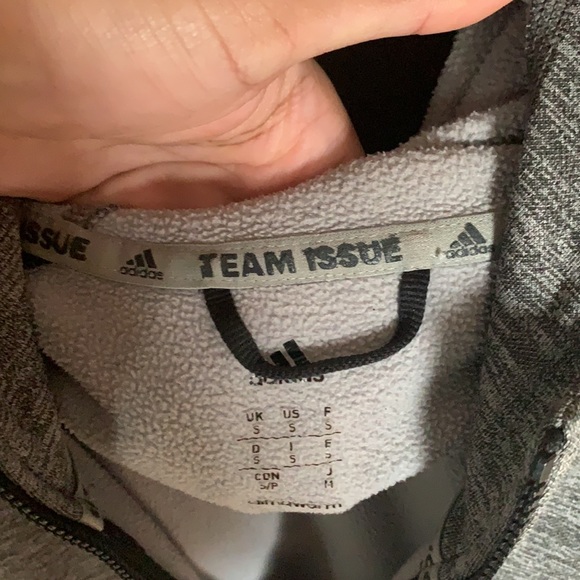 Adidas Zip Up Sweater - Picture 2 of 3